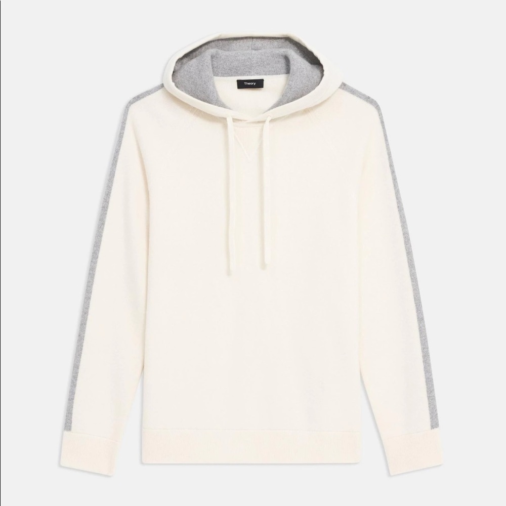Brand new without tags Theory Cashmere blend hoodie. $395 retail